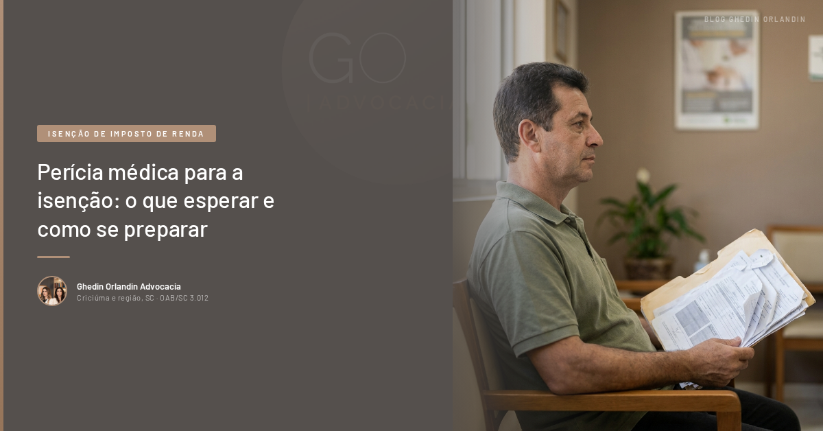 Perícia médica para a isenção: o que esperar e como se preparar