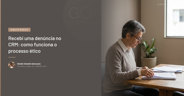 Recebi uma denúncia no CRM: como funciona o processo ético